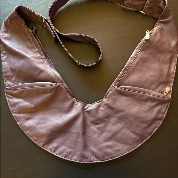 Aubergine Sash Bag - Picture 2 of 5